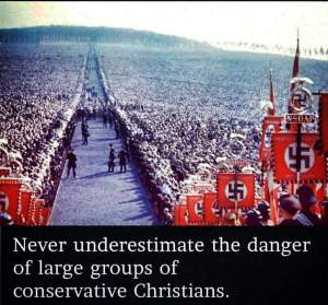 hitler massive people conservative christians